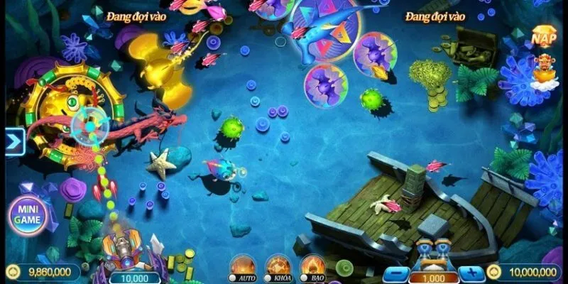 Game thủ nên sử dụng kết hợp nhiều chiến thuật bắn cá