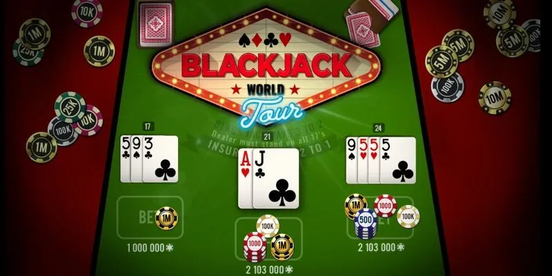 Chuẩn bị và phân phối trong game Blackjack